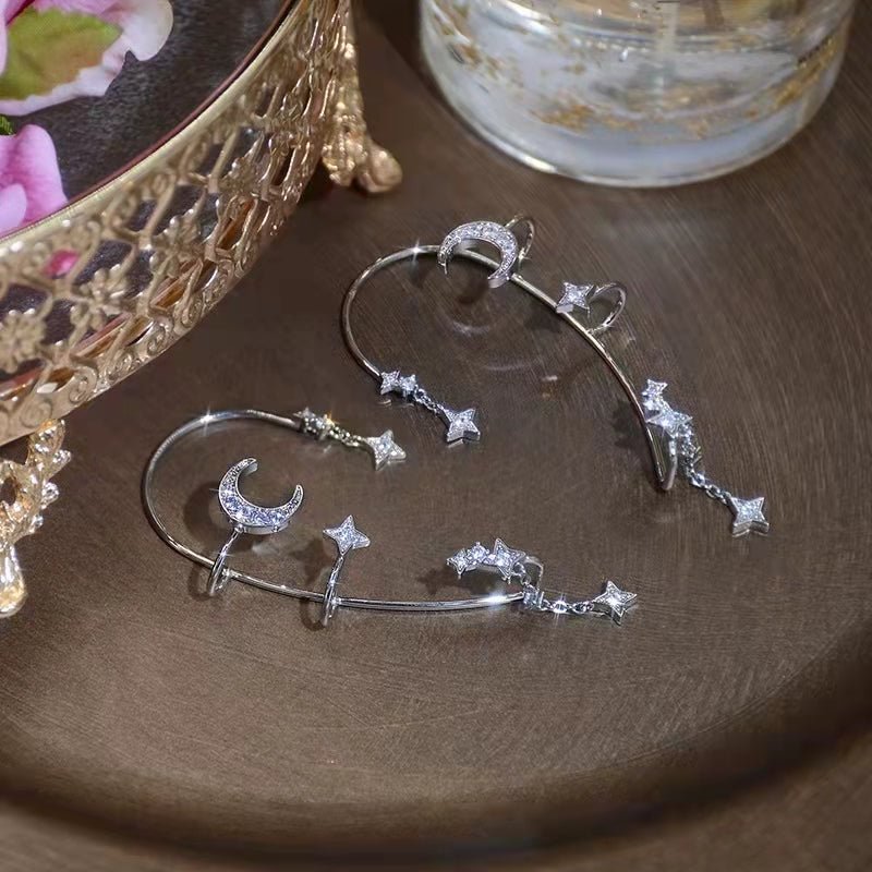 Pendientes de Estrella y Luna