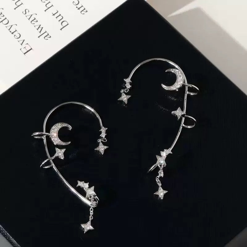 Pendientes de Estrella y Luna
