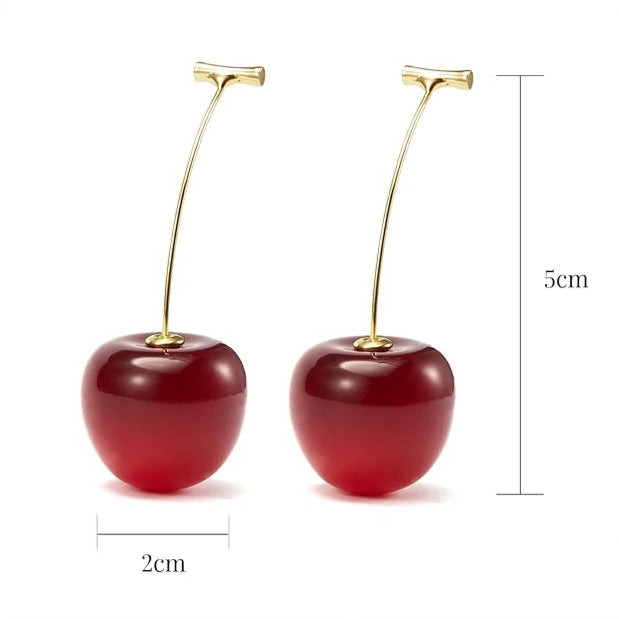 Pendientes de Cereza