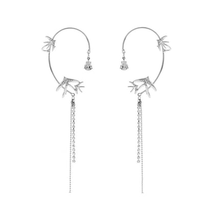 Star Swallow Ear Cuffs