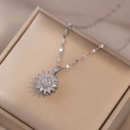 Sunflower Mood Jewelry Set – Rotatable Design