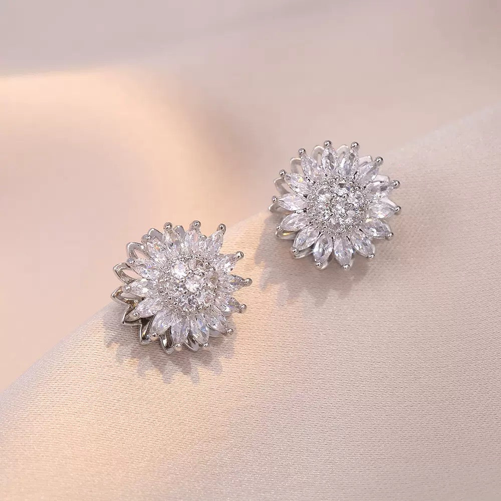 Sunflower Mood Jewelry Set – Rotatable Design