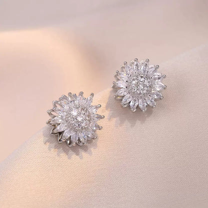 Sunflower Mood Jewelry Set – Rotatable Design