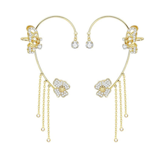 Graceful Butterfly Ear Cuffs